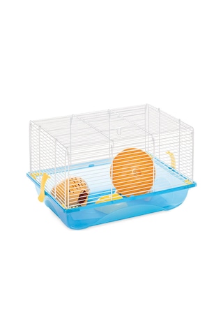 1711736816 Imac Crıcetı 2 Hamster Kafesi Mavi 3-lü 45x30,5x27cm