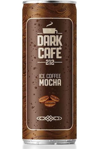 Dark Café 212 Soğuk Kahve Mocha 250 Ml X 12 Adet Hazır