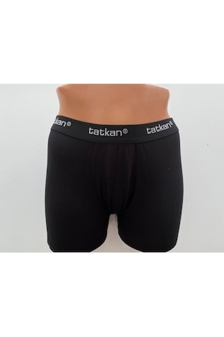 Tatkan Erkek 5'Li Modal Penye Spor Kesim Slim Fit Boxer Siyah