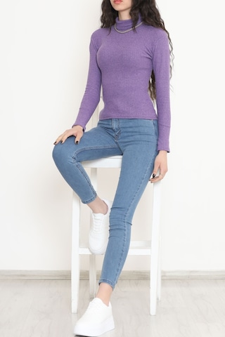 Buyers Butik - Balıkçı Yaka Body Mor - 8338.1567. 001