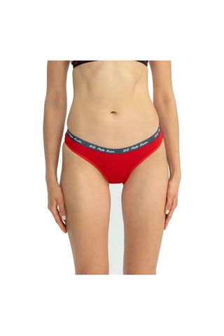 U.s Polo Assn. 66428 Kadın Karışık Desen Pamuklu 3'lü Slip Külot-lacivert Lacivert