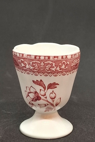 Pembe Vintage Yumurtalık 1 Adet Pembe-beyaz