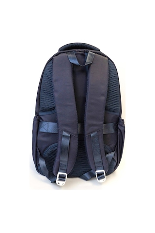 Ççs London 2 Büyük 2 Küçük Gözlü Okul Çantası, Sırt Çantası, Spor Çantası, Günlük Çanta 51678 Lacivert Desenli