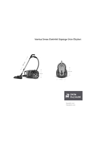 Karaca Vantuz Smax Elektrikli Süpürge