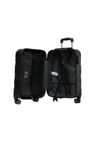 Lumberjack Trıangle -k Abs 5fx Siyah Unisex Küçük Boy Valiz 000000000101972794 Siyah