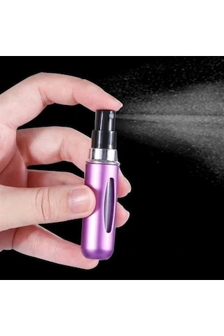 Parfüm Şişesinden Dolabilir Yedek Cep Parfüm Şişesi Aparatı Çok Renkli