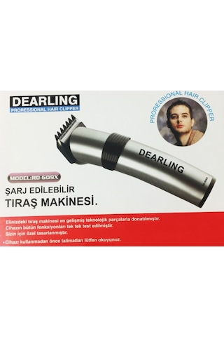 Dearling RD-609X Profesyonel Şarjlı Saç Sakal Kesme Makinesi