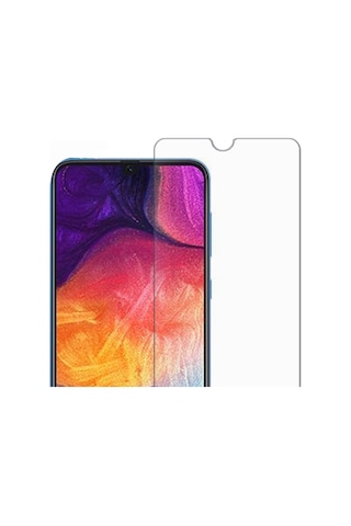 ErkMobile Samsung Uyumlu Galaxy A50 Kırılmaz Ekran Koruyucu Temperli Cam