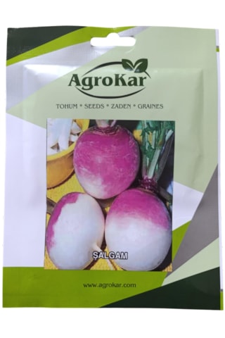 Şalgam Tohumu 10 Gr 1 Paket