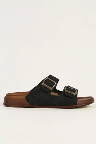 Pierre Cardin Pc7411 Ortopedik Terlik Siyah
