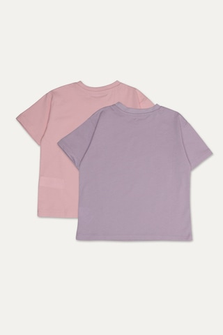 Funfair 2'li Çocuk Tişört 251bsc-t60.e Pembe/lila