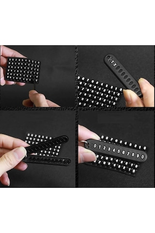 Mini Anahtarlık Çok Amaçlı Numaratör Açık Gri