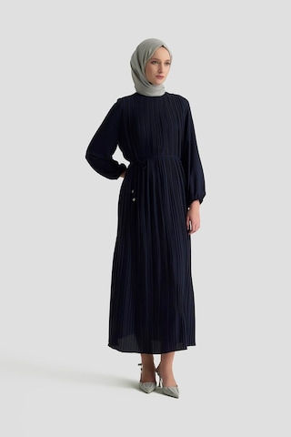 Armine Elbise Ortd9435-1 Lacivert Lacivert