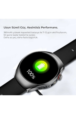 Katjmer K4 Pro+ 3 Kordon Akıllı Saat (Distribütör Garantili)
