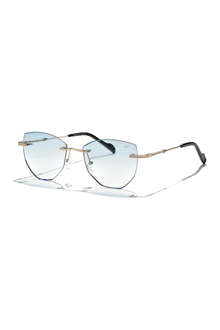 Zen Milano Eyewear S25631-c1 54 Kadın Güneş Gözlüğü Mavi