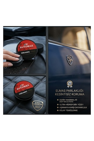 Ceramic Wax Seramik Katkılı Cila 300 Gr.