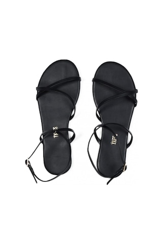 Tkees Tk-8006z Si Yah Kadın Sandalet Siyah