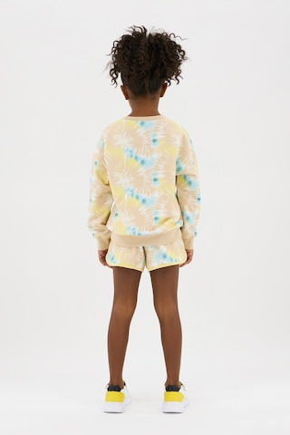 Kız Çocuk Batik Baskılı Bej Sweatshirt 7755782