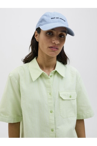 Jack & Jones Kadın Nakisli Sapka - Suzanne - 12274657 Skyway