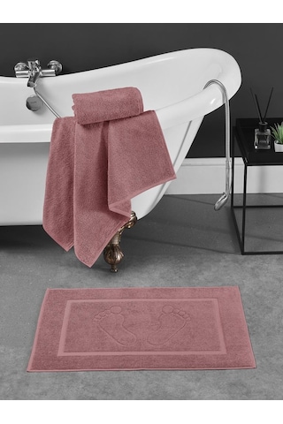 Karna Hotel Serisi Gravel Havlu Seti 70x140 Kahve