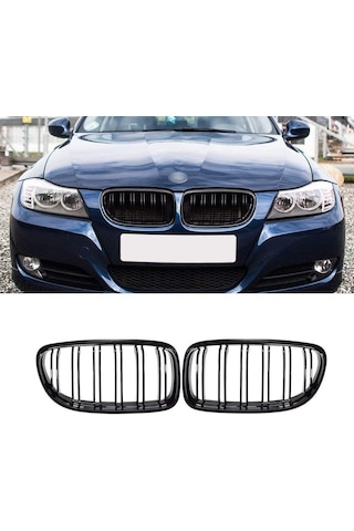 Bmw E90 Lci Sedan Ön Panjur Izgara Piano Black 2009-2012