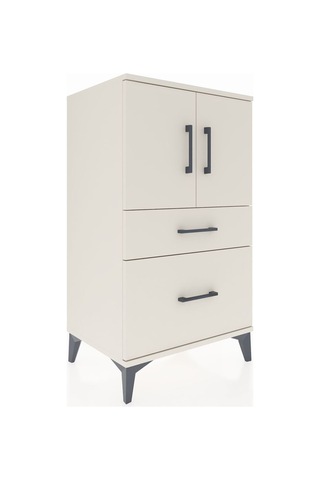 Hyperion Komodin 2 Raflı 2 Çekmeceli 2 Kapaklı 60x44x106 Aytaşı-aytaşı Aytası