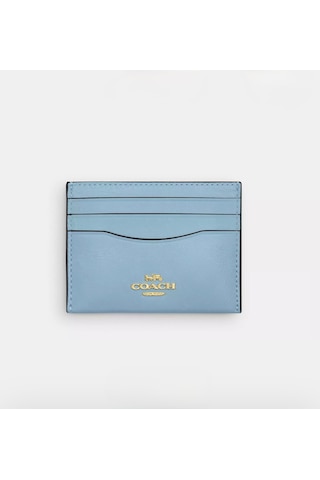 Coach Slim Id Case Kartlık Açık Mavi