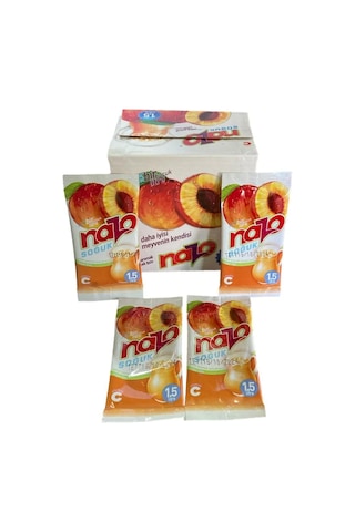 Nazo Şeftali Aromalı Toz İçecek 9 Gr X 24 Adet 9 G