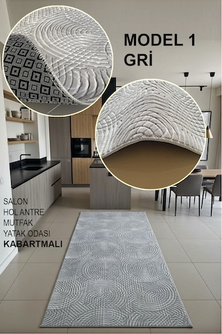 Lüle Halı Kaymaz Taban Yolluk Halı Kesme Halı Yolluk