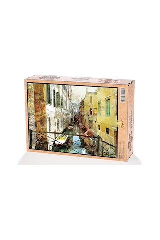 King Of Puzzle Kanal venedik Ahşap Puzzle 2000 Parça