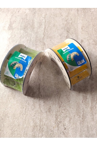 Evcil Hayvan Hamster Merdiven Oyuncak 14x7x7 Cm Sarı