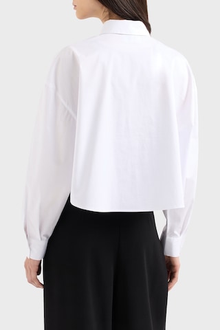 Armani Exchange Bayan Gömlek Xw001180 Af12812 U0002 Beyaz Beyaz