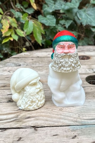 Rufus Concept Noel Baba 3d Tekli Mum Kalıbı Silikon