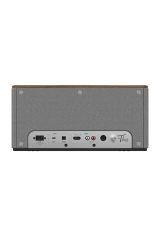 Klipsch The Three+ Heritage Serisi Ceviz Kaplamalı, Bluetooth 5.3, Phono, Usb-c Ve Rca Girişli Taşınabilir Hoparlör