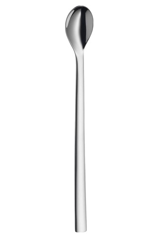 Nuova 6 Parça Uzun Kaşık Seti, 22 Cm, Latte Macchiato, Kokteyl Ve Tatlı Kaşığı, Cromargan Yüksek Kaliteli Par Çok Renkli