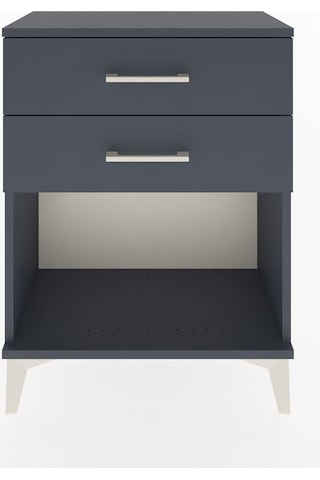 Arges Komodin 4 Çekmeceli 60x30x80 Antrasit-antrasit Antrasit