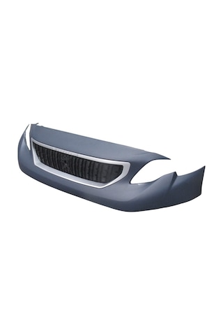 Peugeot Expert 17/23 Ön Üst Tampon Astarlı Panjurlu Komple/gümüş Gri Çıtalı Tw