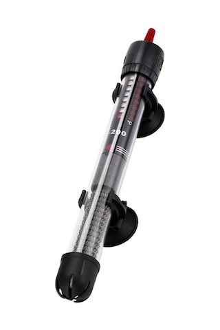 Xiyyadms Akvaryum Ve Kaplumbağa Tankları İçin Otomatik Sıcaklık Kontrollü Isıtıcı Çubuk, 25w/50w, Cam Malzeme