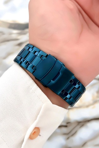 Comwatch Çelik Kordon Erkek Saat Crono Full Fonksiyon Lacivert Sdcmw018 Lacivert