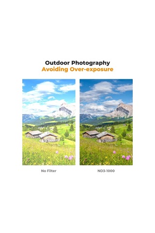 K&f 77mm Nano-d Serisi Nd3-nd1000 Filtre 1.5-10 Stop
