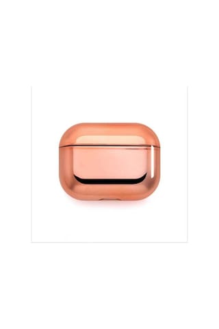 Apple AirPods Uyumlu 3. Nesil Kılıf Zore Airbag 08 Silikon Rose Gold