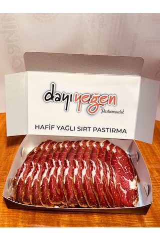 Dayı Yeğen Hafif Yağlı Sırt Pastırma 250 G