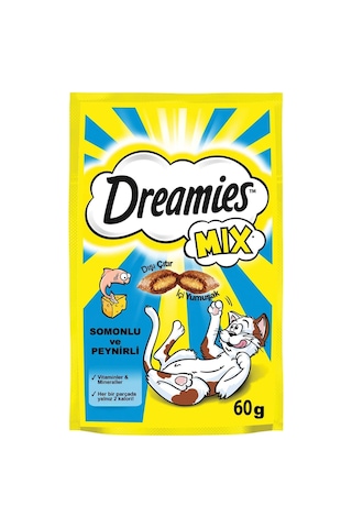 Somonlu Ve Peynirli Kedi Ödül Maması 60 G X 6 Adet 1 Kutu