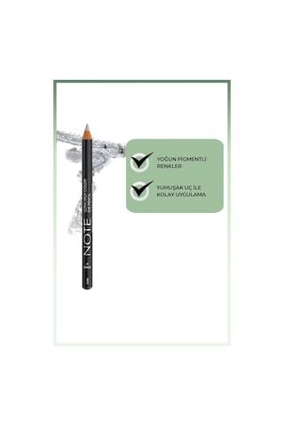 Note Cosmetique Ultra Rich Color Göz Kalemi 07 Iceberg - Gümüş Rengi