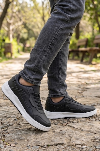 In Step City Walker Siyah Günlük Erkek Spor Ayakkabı