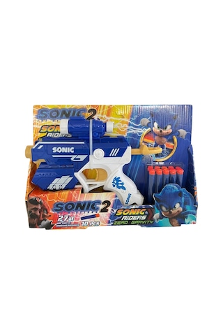 Sonic Nörf Tabanca Oyuncak Sünger Plastikatan Nerf Silah