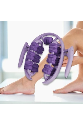 Besthome1 Suntek Kol Uyluk Vücut Geliştirme Ekipmanları İçin Masaj Mor Masaj Rulosu Mor