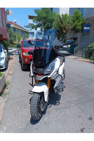 Peugeot Xp400 Gt Uyumlu Ön Cam Şeffaf, Füme, 65cm Yükseklik