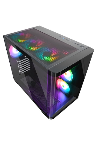 Rampage Loopy Plus Sıyah 7 12cm Argb Fan 950w 80 Plus Standart Te