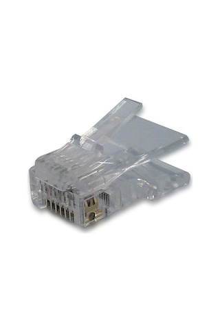 Beek Modüler Fiş, Category 6 Cat.6 , Rj45, 8p8c, Zırhsız/unshielded, Yuvarlak Kablo Tipi, Altın Kaplama Kalınlığı 0,8µ-136612